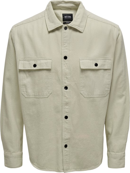 ONSBANE Denim 3247 DNM Shirt NOOS, Donkergrijs denim, M
