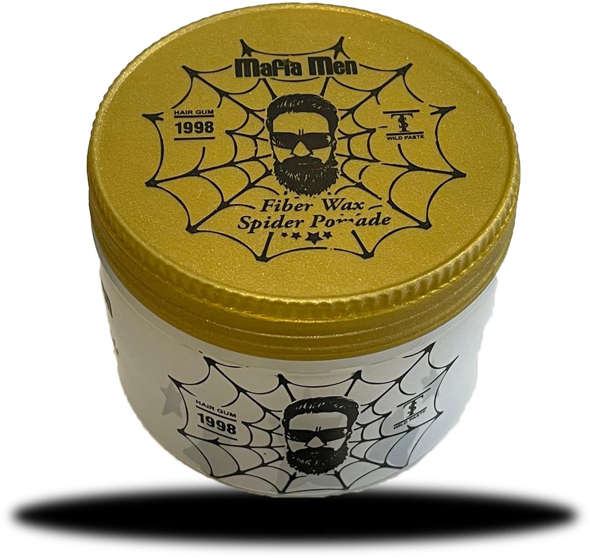 Mafia Men Fiber Haarwax - Spider Pomade (150 ml) Spinnen Web Effect - Professional Haar Wax