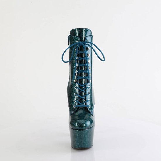 Pleaser - ADORE-1020GP Platform Bottes femmes, Chaussures de pole dance - US 11 - 41 Chaussures - Vert