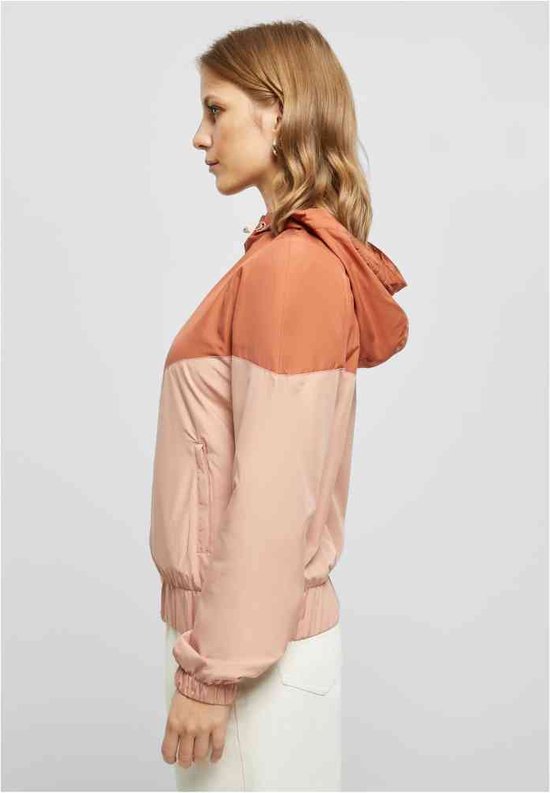 Urban Classics - Arrow Windbreaker jacket - 3XL - Oranje/Roze