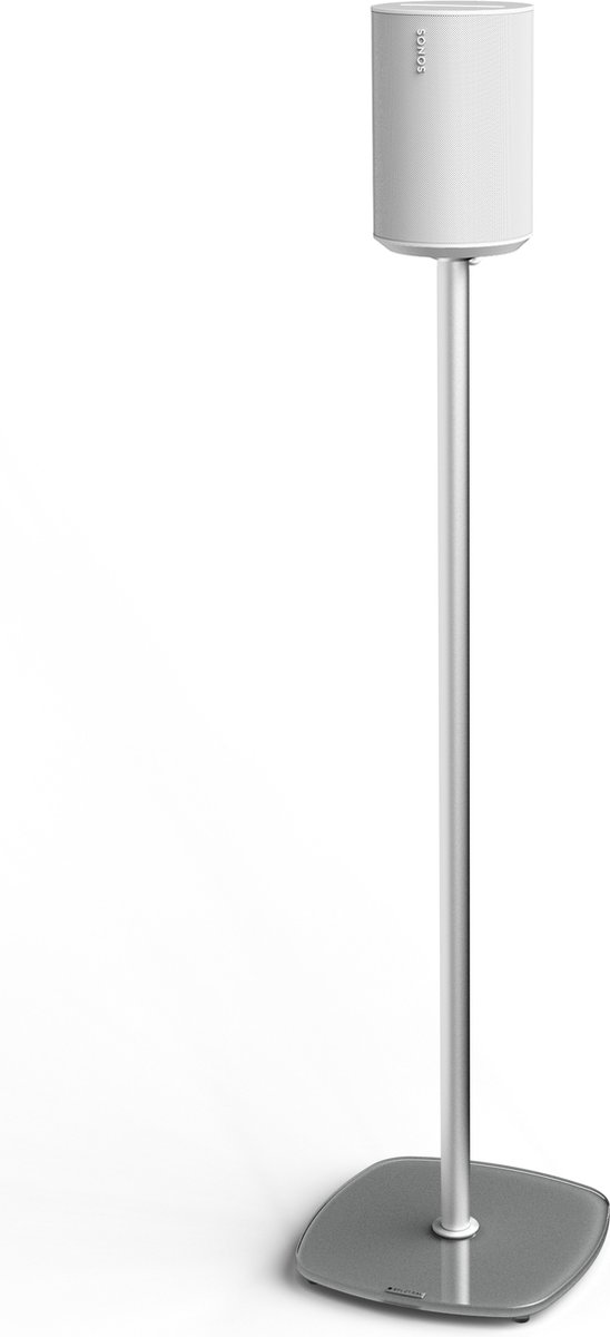 Spectral speakerstands - speaker standaard voor Sonos Era 100 - aluminium buis, voet zilver (SP100-SV) van Spectral — afbeelding 5