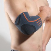 Compressie Elleboogbrace | elbow sleeve | elleboogband | elleboog bescherming | crossfit | fitness | powerliften | basketbal | tennis |compressieband | maat L