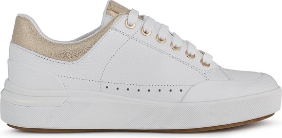 GEOX D DALYLA vrouwen Sneakers - wit/champagne - Maat 39