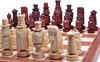 Afbeelding van het spelletje Spanish Court schaakset - Opklapbaar Decoratieve Schaakbord met Schaakstukken - Koning 150mm - Schaakbord 600x300