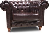 Chesterfield No cuir | Fauteuil Mon Chesterfield | NAL Brun Antique