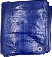 DULA Tarpaulin - 6 x 8 mètres - feuille de couverture - Blauw - Bâche imperméable