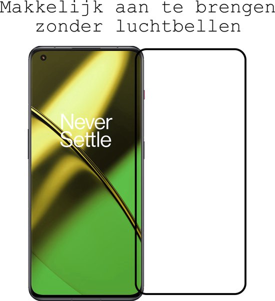 Screenprotector Voor OnePlus 11 – 2x Gehard Glas 9H + 2x Camerabeschermer, 0,33 Mm, 2,5D Randen, Antikras