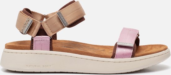 Woden line blauw dames sandalen | Theo Jansen Schoenen