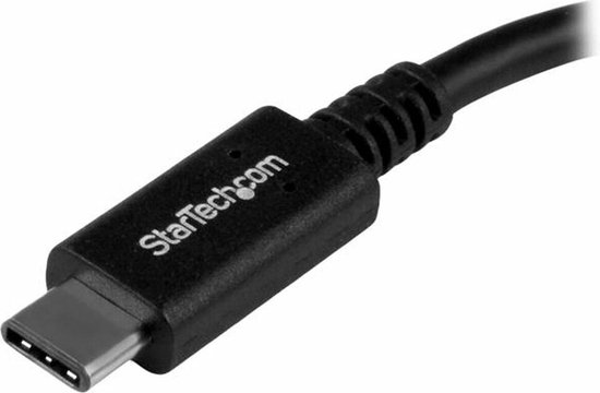 Kabel USB A naar USB C Startech USB31CAADP Zwart | bol.com