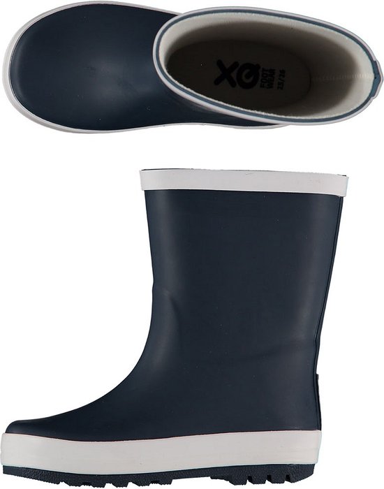 XQ - Bottes de pluie pour femmes Enfants - Caoutchouc - Marine - Unisexe