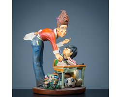 Parastone Profisti Lerares - Beeldje - Juf - Juffrouw - Leerling - Cadeau - Uniek - Verzameling - Collectible - Decoratief -