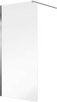 Saniclass Bellini douchewand – Inloopdouche - 90x200cm – Chroom hoogglans