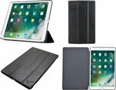 Geschikt voor iPad Pro 10.5 inch 2017 / Air 3 2019, Smart Slim-fit Sleep Cover extra luxe hoesje geschikt voor iPad Pro 10.5 inch 2017 / Air 3 2019, Case met Trifold cover en auto-sleepfunctie, mooi materiaal, kleur zwart
