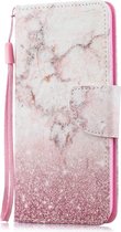 Huawei P30 Lite Portemonnee Print Hoesje Colorized Pattern