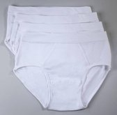 Heren onderbroeken 4-pack wit maat M