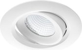Noxion LED Spot Droplet Kantelbaar Aluminium 6W 400lm 36D - 927 Zeer Warm Wit | Zaagmaat 85mm - IP44 - Beste Kleurweergave - Dimbaar.