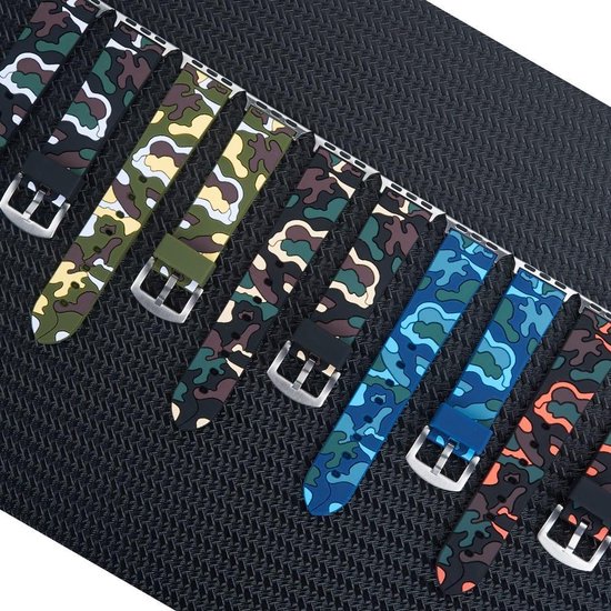 bracelet watchbands-shop.nl - Apple Watch Series 1/2/3/4 (38 & 40mm) - Bleu