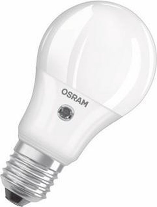 Osram Parathom Classic E27 A 52w 827 Mat Met Sensor Extra Warm Wit Vervangt 40w 