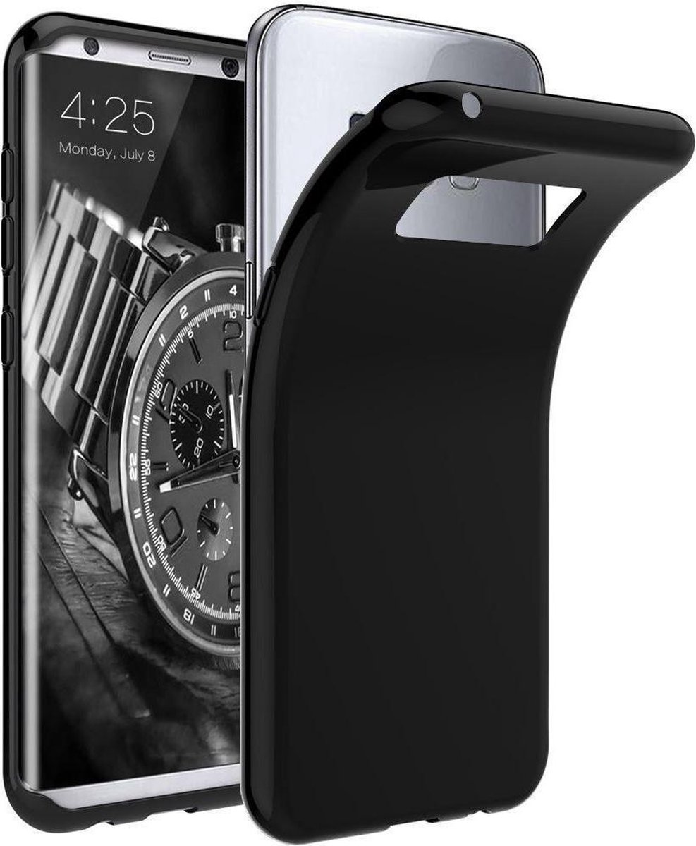 TPU Hoesje Zwart Geschikt voor Samsung Galaxy S8