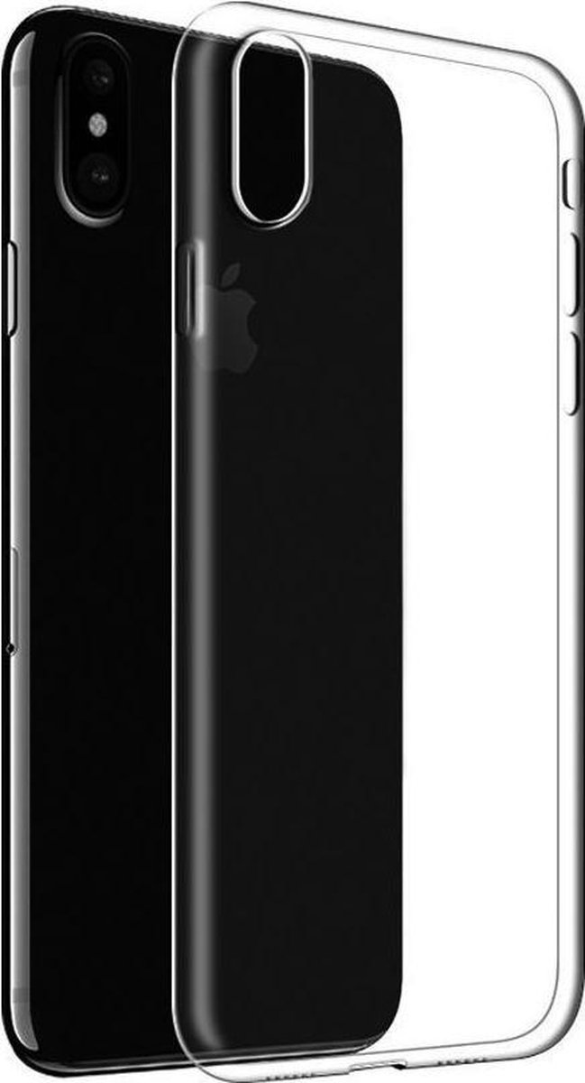 Transparant Hoesje geschikt voor Apple iPhone X