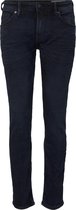 TOM TAILOR slim PIERS black denim Heren Jeans - Maat 34/34