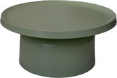 HSM Collection - Table basse Mara - 75x75x35 - Vert clair - Métal enduit de poudre