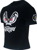 Fluory Bain Eyes Muay Thai Kickboxing T-Shirt Zwart taille XXL