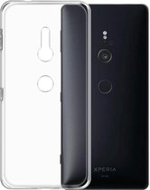 Transparant Dun TPU Hoesje Geschikt voor Sony Xperia XZ3 | Back Cover | Lichtgewicht | Ultra Dun Hoesje | Flexibel | Zacht TPU | Doorzichtig