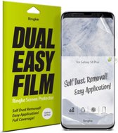 Ringke DualEasy Anti-Stof Screen Protector Galaxy S8 Plus 2-Pack