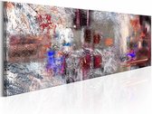 Schilderij - Essentie van een Artiest , multi kleur