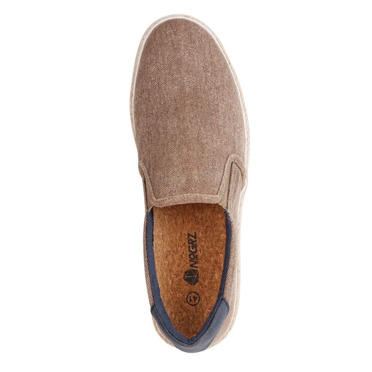 NoGRZ F.Gehry - Heren canvas espadrilles - Instapper - Bruin - Maat 42 |  bol.com