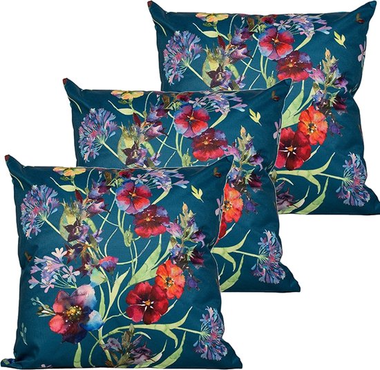 Geranium PL XL kunstplant 40cm -rood - UV bestendig | Maxifleur