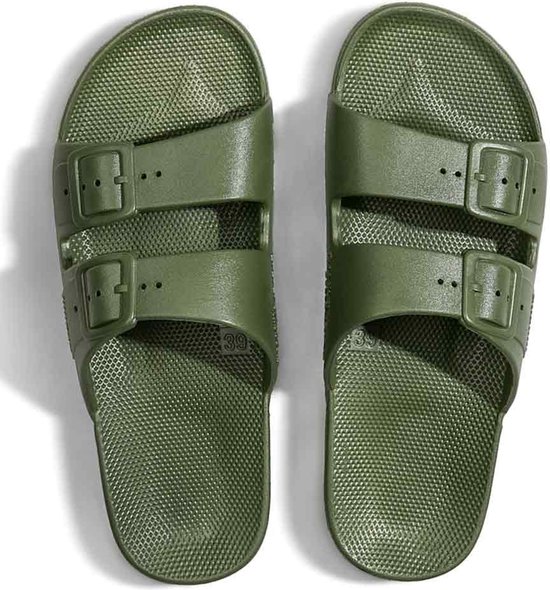 Freedom Moses Slippers Cactus Vert Foncé - Taille 42-43