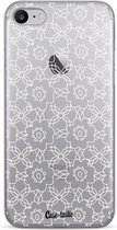 Casetastic Apple iPhone 7 / iPhone 8 / iPhone SE (2020) Hoesje - Softcover Hoesje met Design - Flowerbomb Print