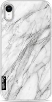 Casetastic Apple iPhone XR Hoesje - Softcover Hoesje met Design - Marble Contrast Print