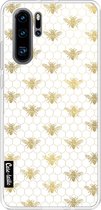 Casetastic Huawei P30 Pro Hoesje - Softcover Hoesje met Design - Golden Honey Bee Print