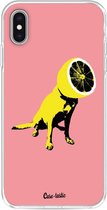 Casetastic Apple iPhone XS Max Hoesje - Softcover Hoesje met Design - Lemon Dog Print