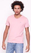 Mezaguz Heren T-Shirt Teeprim pastel pink Lemon Maat M