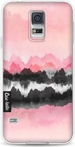 Casetastic Softcover Samsung Galaxy S5  - Pink Mountains