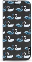 Casetastic Design Hoesje voor Samsung Galaxy S9 - Wallet Case - Swan Party Print