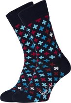 Happy Socks Plus Sokken - Rood/Wit/Blauw - Maat 36-40