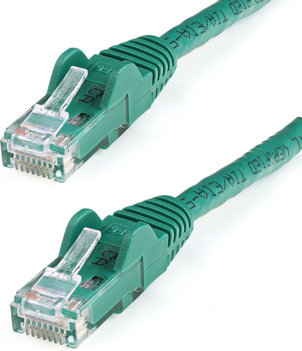100 ft Green Gigabit Snagless RJ45 UTP Cat6 Patch Cable - 100ft Patch Cord