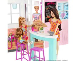 Barbie Koken en Grillen Restaurant Pop en Speelset