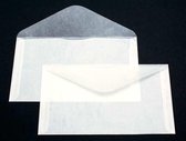 Pergamijn Envelopjes 17x9,5cm (100 stuks) | pergamijn zakjes | glassine zakjes