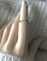 Arrow ring zilver