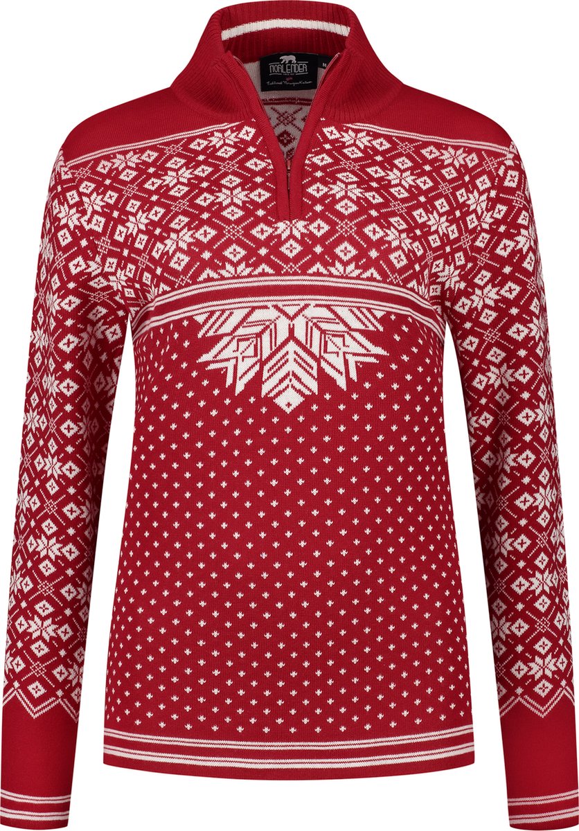 Norfinde Nordic merino damestrui, rood