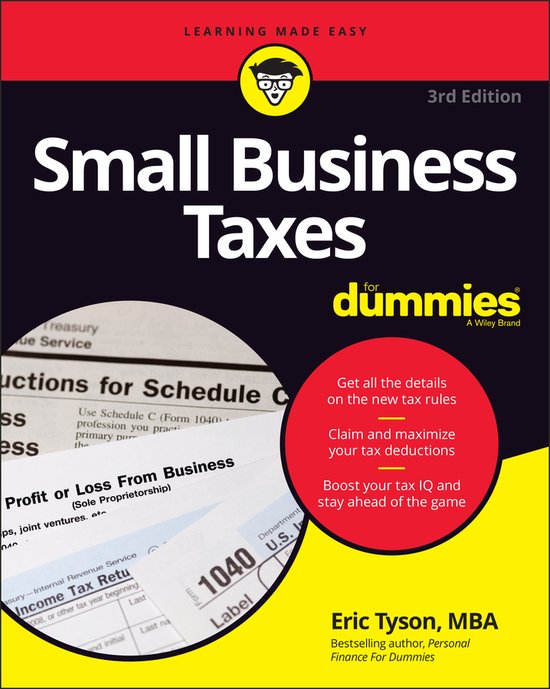 Small Business Taxes For Dummies - cover
