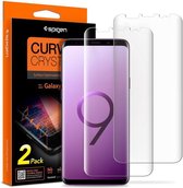 Spigen Curved Crystal Samsung Galaxy S9 HD Screen Protector (2 Pack)