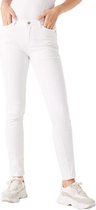 GARCIA Celia Dames Skinny Fit Jeans Wit - Maat W32 X L30