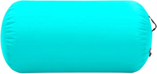 vidaXL - Gymnastiekrol - met - pomp - opblaasbaar - 100x60 - cm - PVC - roze van VidaXL — afbeelding 2